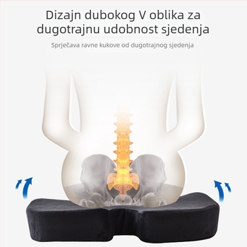 Memorijska pjena, U-oblik jastuk za uredske stolice, spor odziv, ergonomska udobnost