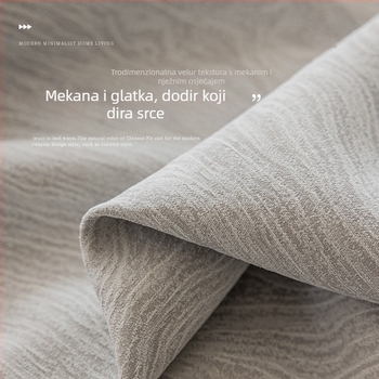 Francuski stil luksuzne chenille zavjese za dnevni boravak i spavaću sobu