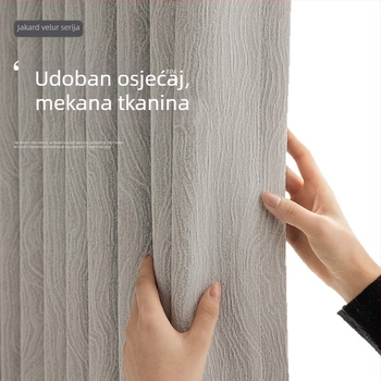Francuski stil luksuzne chenille zavjese za dnevni boravak i spavaću sobu