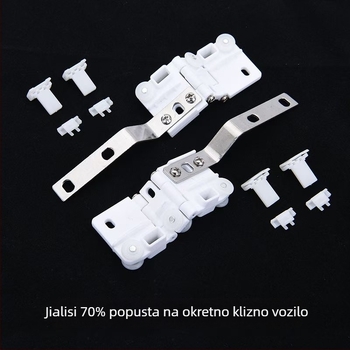Aksesoari za šinu zavjese, plast i legura, Han Yi, moderni stil jednostavnosti