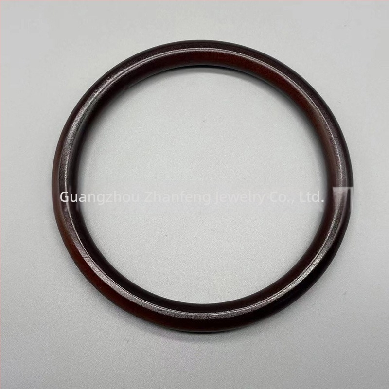 Drveni prsten za DIY narukvicu i ručku torbe – drveni kružni dodatak (Materijal: Drvo; Brend: Junfeng; Stil: Nacionalni trend; Uzorak: Jednobojan; Funkcija: Smanjenje opterećenja)