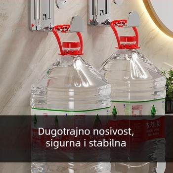 Kuka za umivaonik od nehrđajućeg čelika i kupaonski ormar za pohranu (Model 985, Materijal: Nehrđajući čelik, Obrada površine: Drugo)