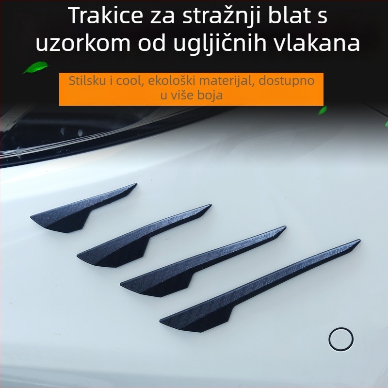 Zaštita rubova vrata automobila - DI Paul YX-2024, mek PVC, univerzalna kompatibilnost, 72 g