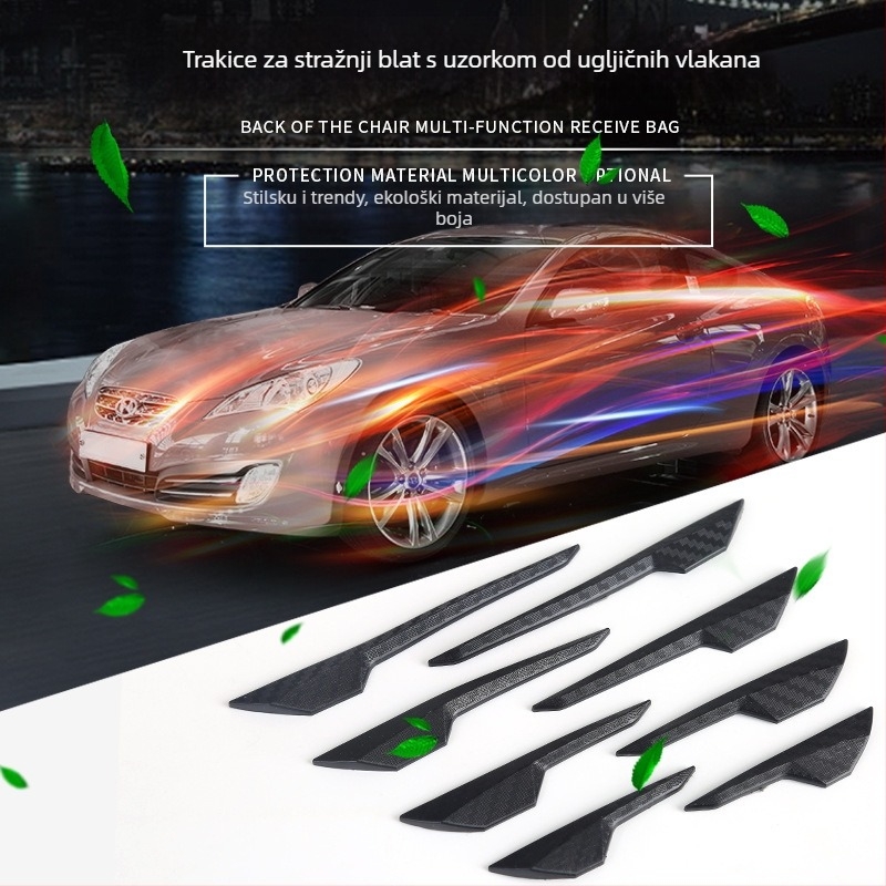 Zaštita rubova vrata automobila - DI Paul YX-2024, mek PVC, univerzalna kompatibilnost, 72 g