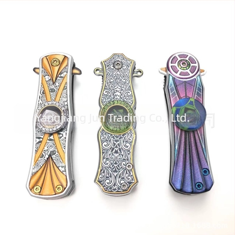 Sklopivi nož za outdoor i EDC – visoko-kvalitetan nehrđajući čelik, duljina oštrice 6,7 cm, višefunkcionalni, kompaktan dizajn