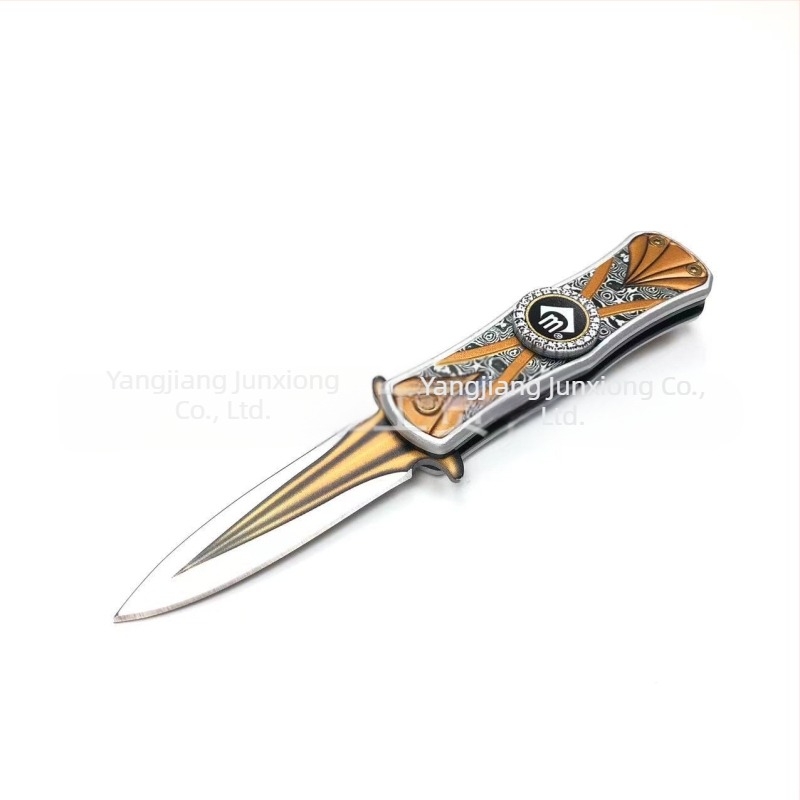 Sklopivi nož za outdoor i EDC – visoko-kvalitetan nehrđajući čelik, duljina oštrice 6,7 cm, višefunkcionalni, kompaktan dizajn