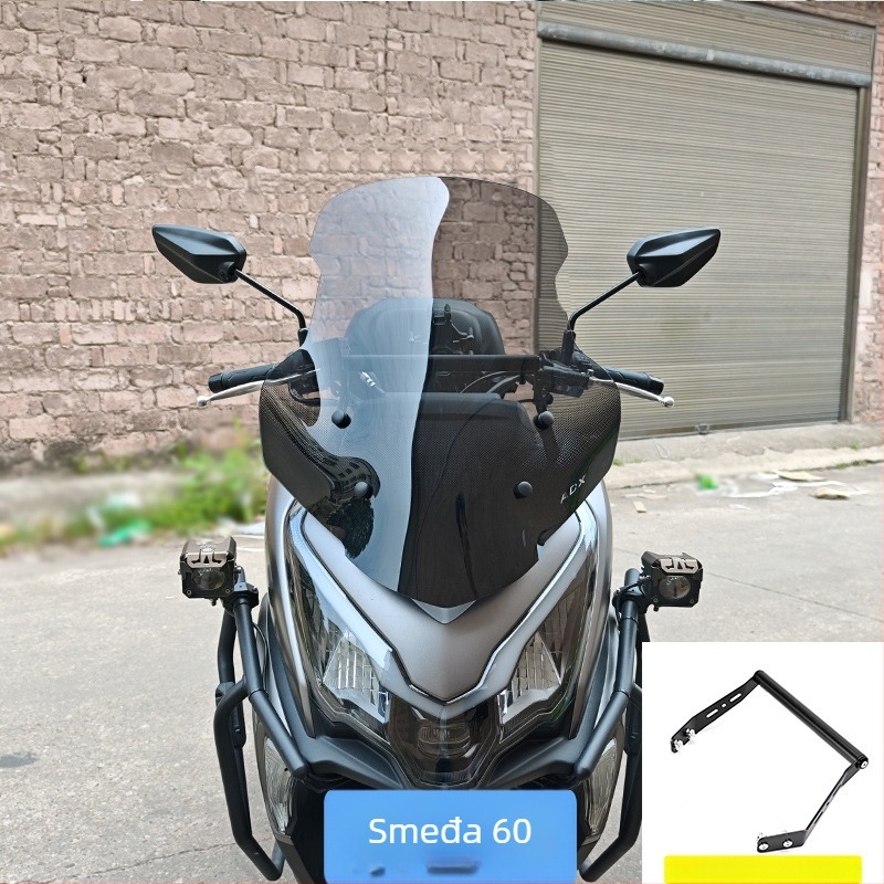 Adx125 Prednje Vjetrobransko Staklo — Motocikl, Protiv Vibracija, Kišni Štit