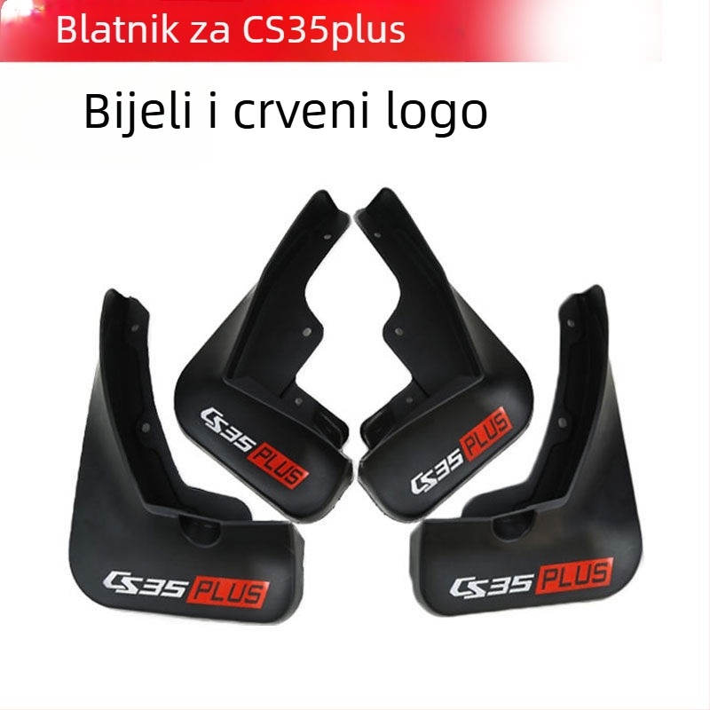 Set blatobrana za Changan CS35Plus — plastika, prednje i stražnje zaštitne blatobrane; kompatibilan s CS35 automatskim mjenjačem