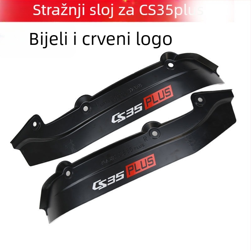 Set blatobrana za Changan CS35Plus — plastika, prednje i stražnje zaštitne blatobrane; kompatibilan s CS35 automatskim mjenjačem