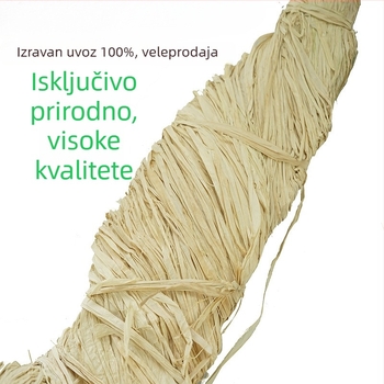 Rafija majstorski materijal za pakiranje darova – biljna vlakna za punjenje kutija darova i ukrašavanje vjenčanja