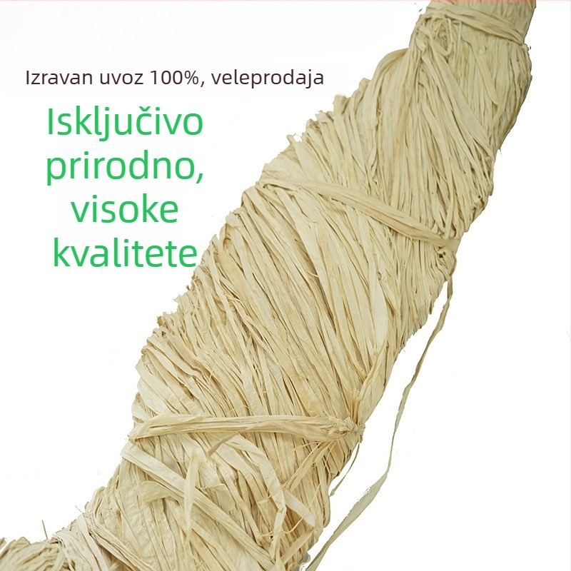 Rafija majstorski materijal za pakiranje darova – biljna vlakna za punjenje kutija darova i ukrašavanje vjenčanja