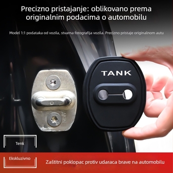 Silikonski pokrov brave za automobil – zaštita od sudara s apsorpcijom udara, marka Kawai Wolf