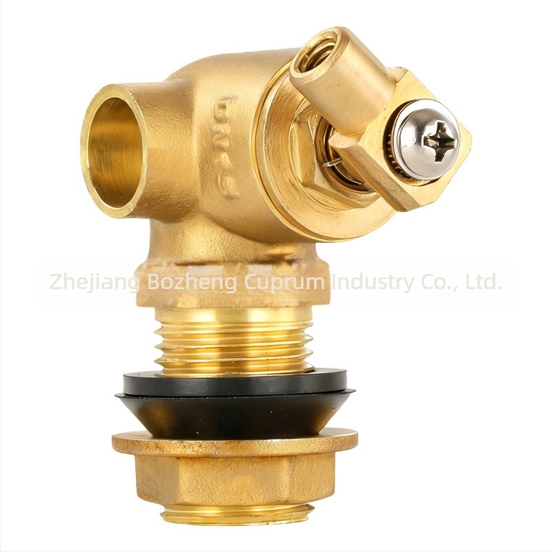 Mosazni plutajući ventil, brzo otvaranje, navojni spoj, model BZ9140