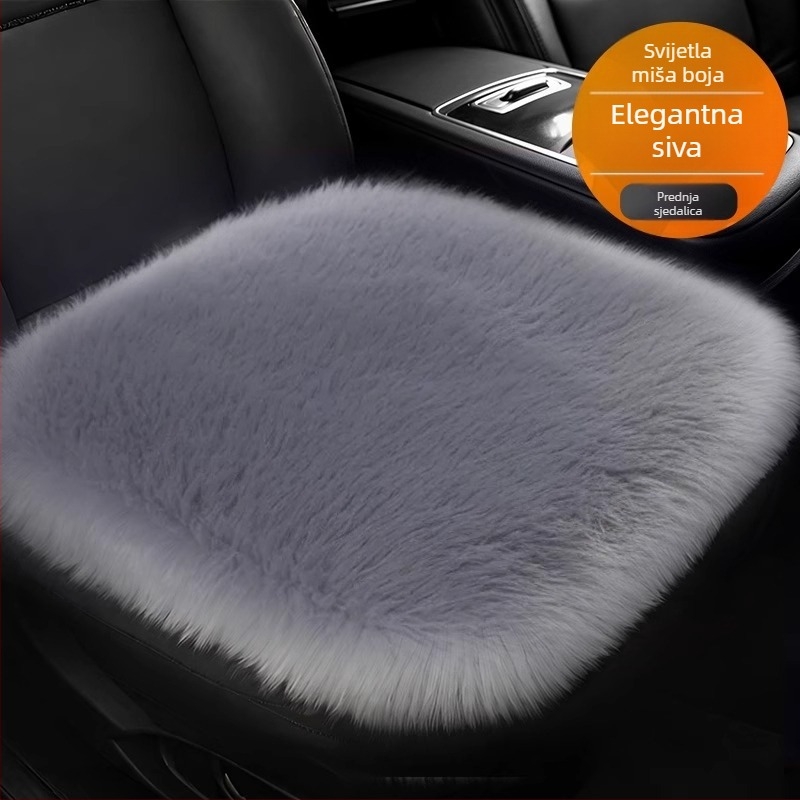 Zimska jastučnica za auto – plišasta poliester površina, punilo Drugo, kompatibilna s privatnom oznakom, mogućnost prilagodbe