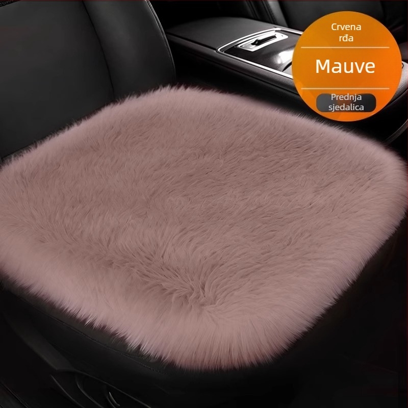 Zimska jastučnica za auto – plišasta poliester površina, punilo Drugo, kompatibilna s privatnom oznakom, mogućnost prilagodbe