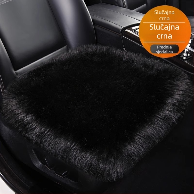 Zimska jastučnica za auto – plišasta poliester površina, punilo Drugo, kompatibilna s privatnom oznakom, mogućnost prilagodbe