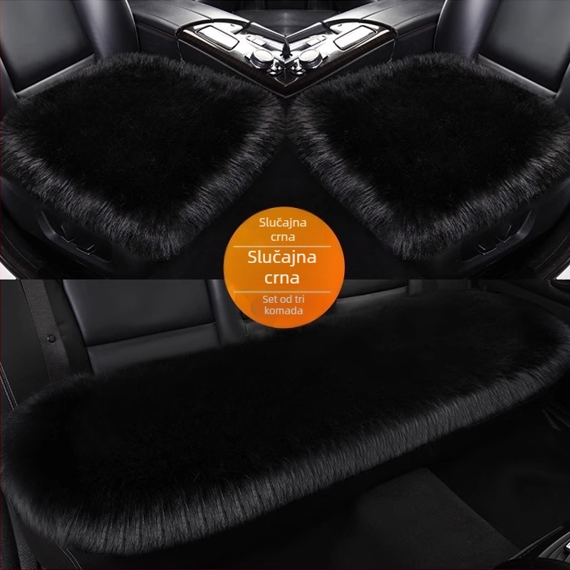 Zimska jastučnica za auto – plišasta poliester površina, punilo Drugo, kompatibilna s privatnom oznakom, mogućnost prilagodbe