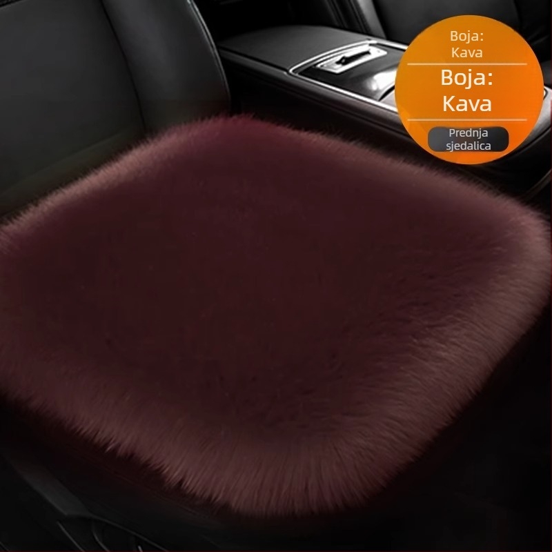 Zimska jastučnica za auto – plišasta poliester površina, punilo Drugo, kompatibilna s privatnom oznakom, mogućnost prilagodbe