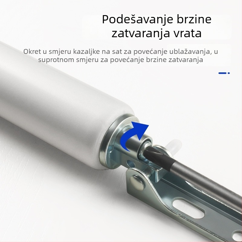 Pneumatski zatvarač vrata; letečki aluminijski spoj; Shenghong; moderan jednostavan stil; pogodan za drvena vrata, vrata za sobe, aluminijska vrata i protupožarna vrata (letečki aluminijski spoj; Shenghong; moderan stil; za drvena vrata, unutarnja vrata, a