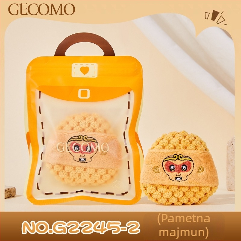 Puder-puf – duga vlakna, nepravilnog oblika, G2245, GECOMO, porijeklo Guangdong, za fiksiranje šminke