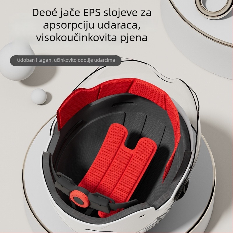 Weiwu kaciga za motocikl ABS materijal, 3C certifikat (2023011105519293), četverosezonska univerzalna, unisex za muškarce, žene i djecu