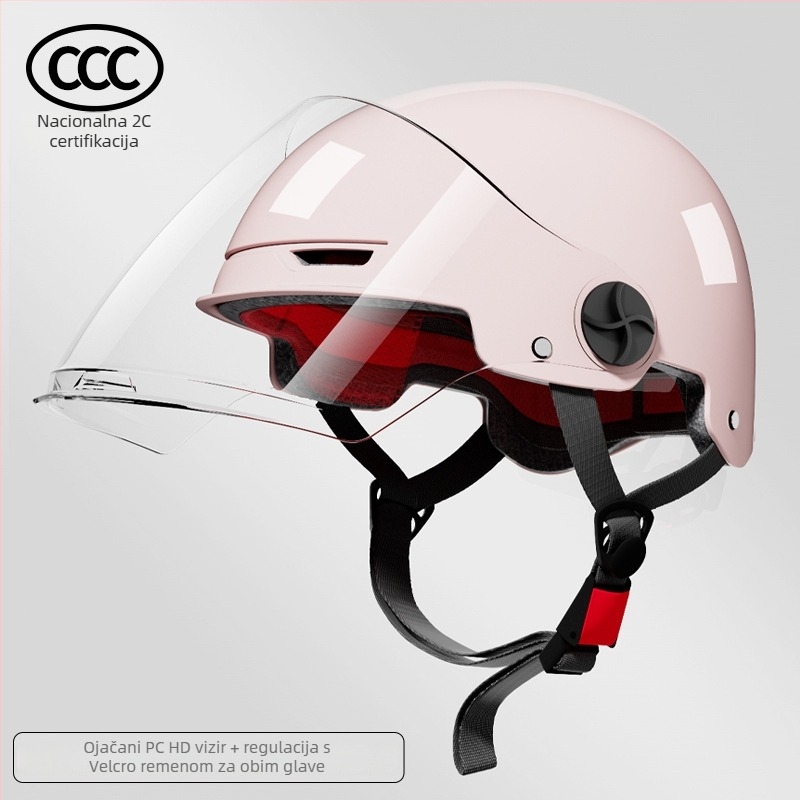 Weiwu kaciga za motocikl ABS materijal, 3C certifikat (2023011105519293), četverosezonska univerzalna, unisex za muškarce, žene i djecu