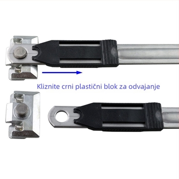 Prozor nosač od nehrđajućeg čelika — vjetro ograničivač, Desalon, moderan stil