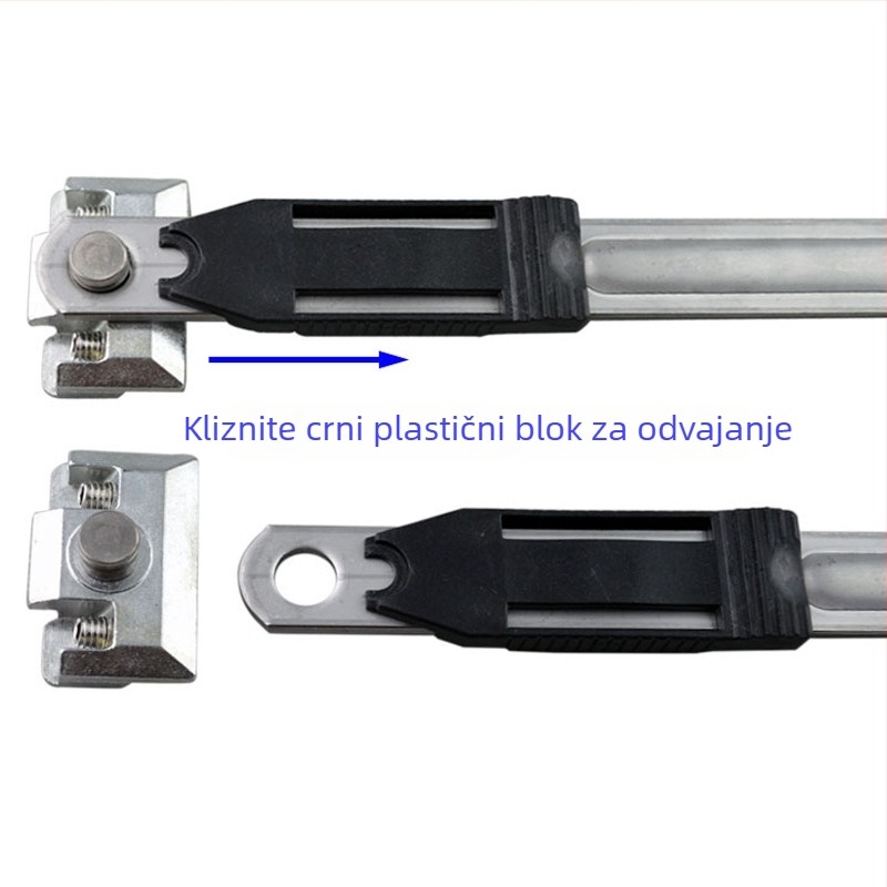 Prozor nosač od nehrđajućeg čelika — vjetro ograničivač, Desalon, moderan stil