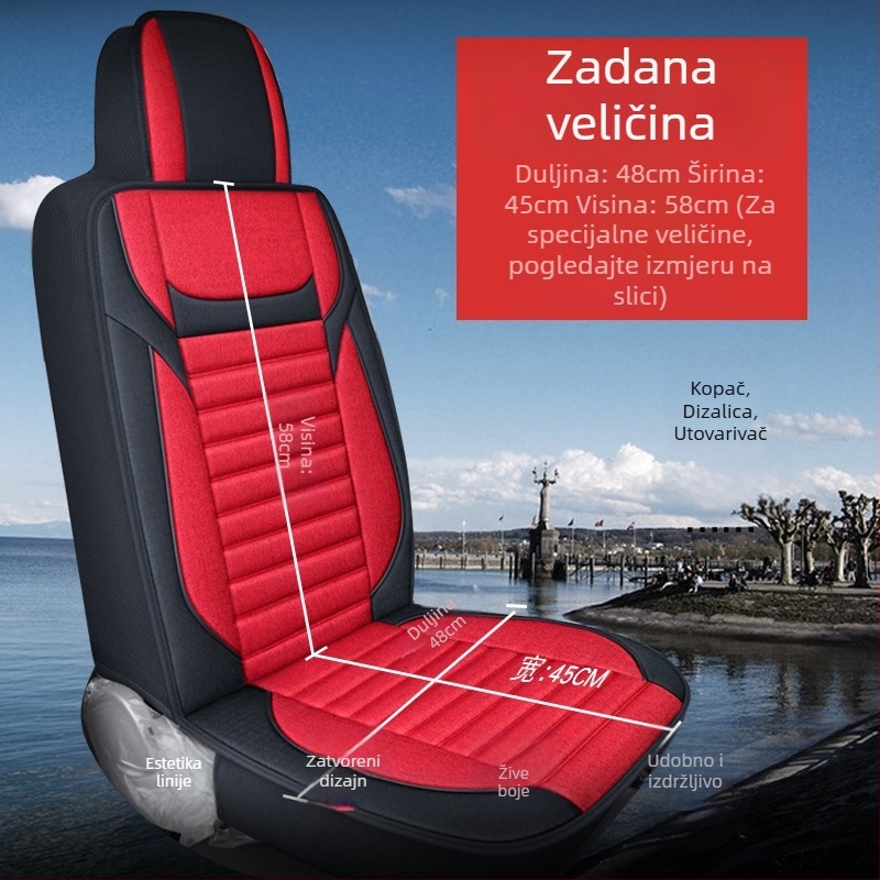 Navlaka za sjedalo bagera - laneno platno, Tian Chen marka, 4 kg