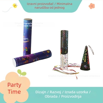 Papirne trake za dekoraciju prostora, geometrijski uzorak, materijal: traka, pogodno za vjenčanje