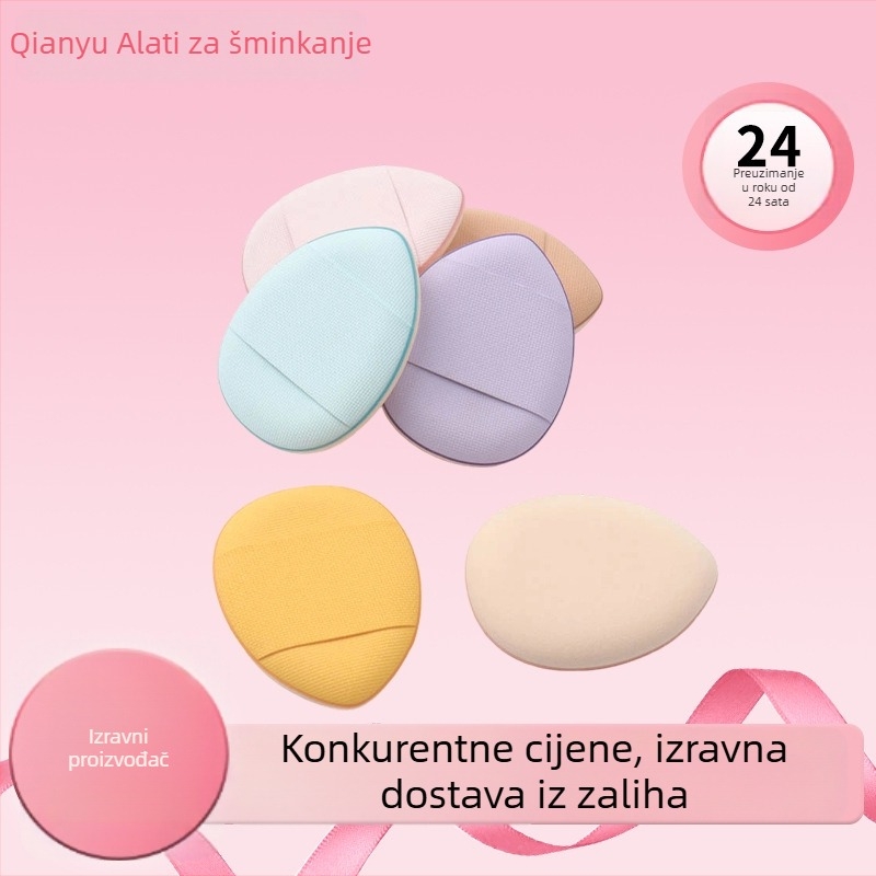 Prstni puder za suho i mokro korištenje, kapljastog oblika, hidrofilni materijal bez lateksa