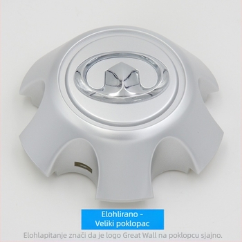 Kryt kotača (hub cap) i središnji poklopac za Great Wall Haval H5 Windrunner 5/6/7 — guma, univerzalno