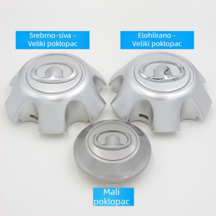 Kryt kotača (hub cap) i središnji poklopac za Great Wall Haval H5 Windrunner 5/6/7 — guma, univerzalno