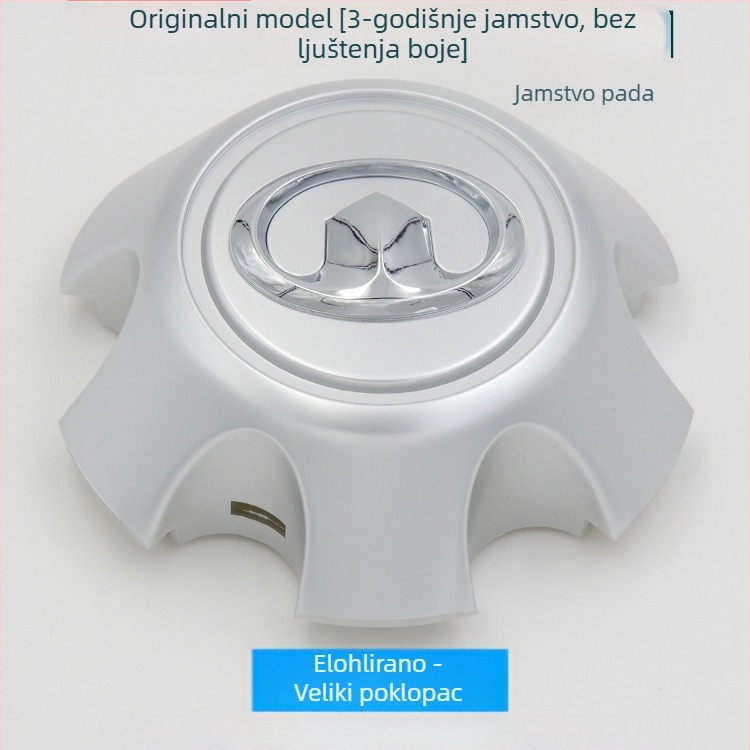Kryt kotača (hub cap) i središnji poklopac za Great Wall Haval H5 Windrunner 5/6/7 — guma, univerzalno