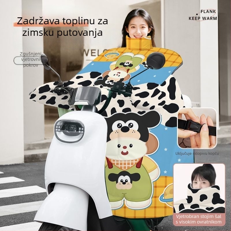 Kryt prednjeg stakla električnog vozila, PU materijal, zimna izolacija, otporan na habanje, za sve sezone