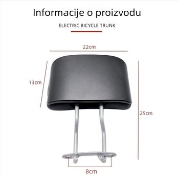 Stražnji naslon za električni skuter s repnim krilom, kompatibilan GM6 — Materijal: Drugo; Marka: Drugo; Šifra proizvoda: 101p9fj; Stil: Drugo