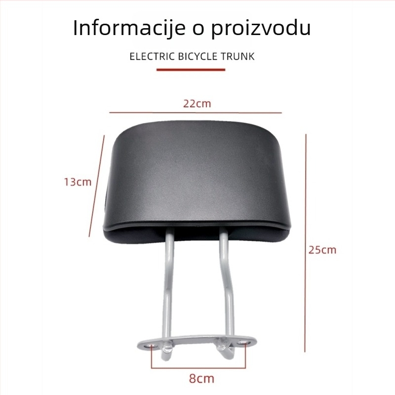 Stražnji naslon za električni skuter s repnim krilom, kompatibilan GM6 — Materijal: Drugo; Marka: Drugo; Šifra proizvoda: 101p9fj; Stil: Drugo