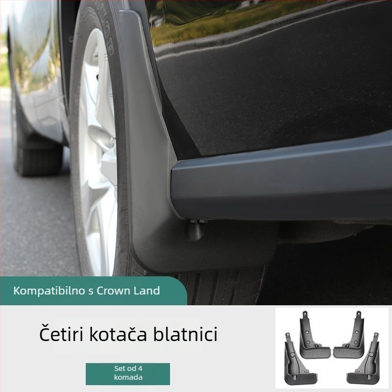 Set unutarnjih zaštitnih ploča blatnika za Toyota Highlander 2022-2024 – prednji i stražnji