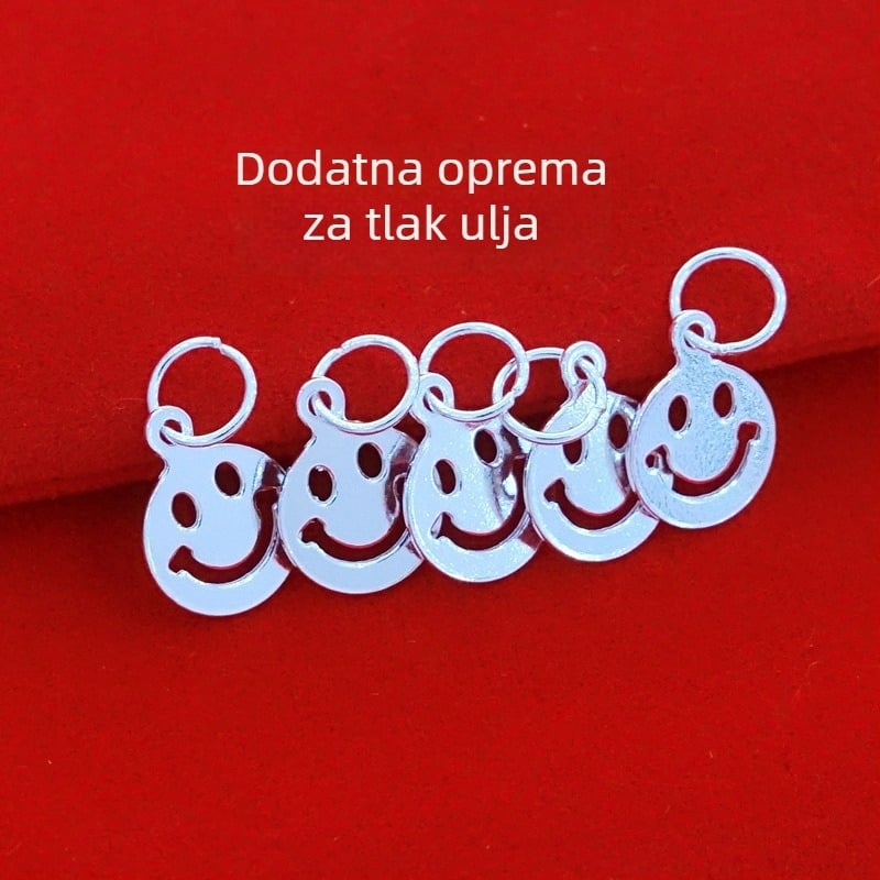 Privjesak | Ručno izrađeno, Čisto srebro, Totemski uzorak, Prirodni stil