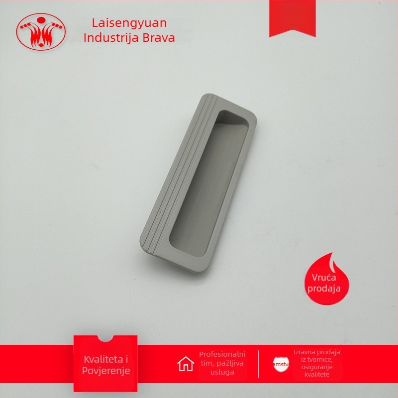 LS712 Plastična ručka za ladicu, ABS materijal, elektroplatirano završno obloženje (Model LS712, Materijal: ABS, Površina: Elektroplatiranje, Namjena: Ladica)