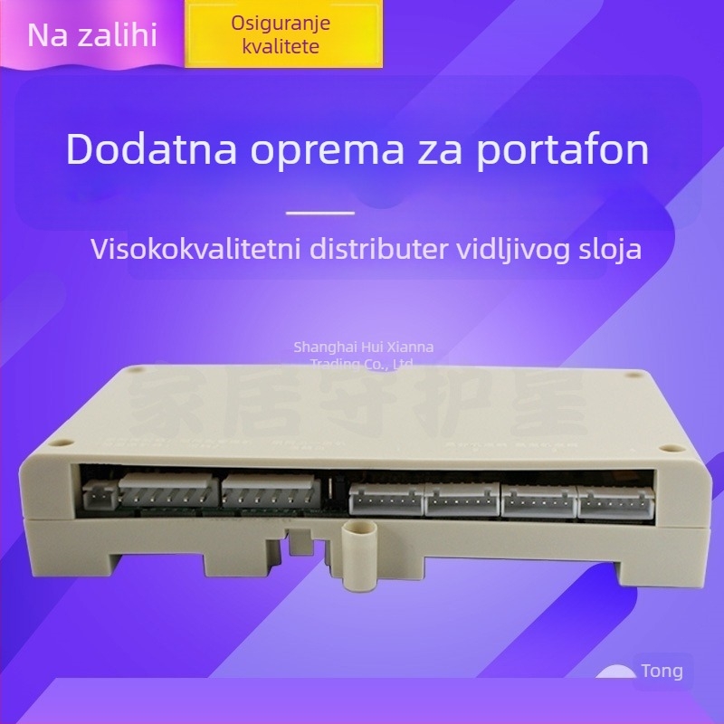 Četvero-kanalni modul distribucije platforme za sustav interkoma zgrade