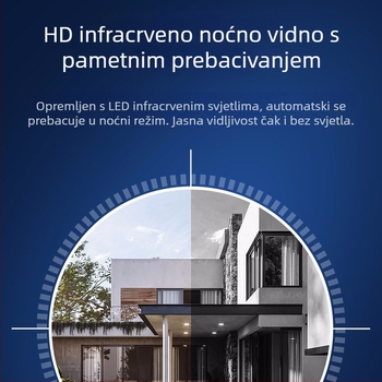 HD bežični video zvono za vrata IP65 vodootporno, 5V napajanje, daljinsko praćenje putem aplikacije, interkom, model M15