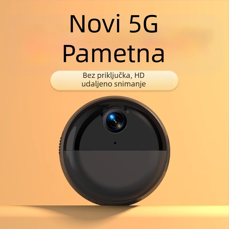 Pametna unutarnja kamera s 2,8 mm objektivom, domet 10 m, upravljanje putem mobilne aplikacije, noćni vid, ugrađeni mikrofon