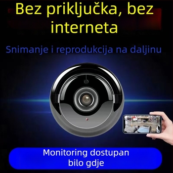 Pametna kamera za kućnu sigurnost s 1080p, noćnim vidom, dometom 10–30 m, objektivom 3,6 mm, upravljanje mobilnom aplikacijom (iOS)