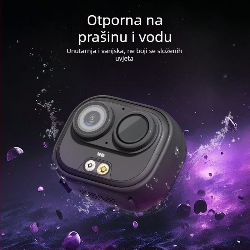 Pametna kamera za nadzor s noćnim vidom, 1080p, vanjska upotreba, domet 10–30 m, upravljanje putem mobilne aplikacije