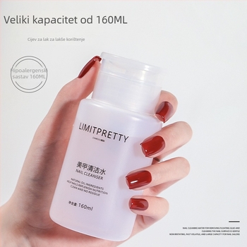 Odstranjivač laka za nokte - Brend: Tide (Beauty); Model: Limitpretty trendy; Neto sadržaj: 160 ml; Rok trajanja: 3 godine