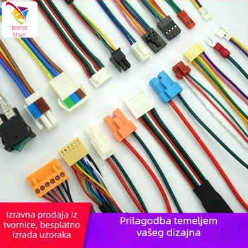 Obrada Dupont terminalnih kabelskih vodiča – kablovi otporni na visoke temperature s silikonskom zaštitom, UL/UL817 certificirano, prilagođeni kontaktni materijali