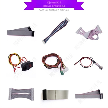 Obrada Dupont terminalnih kabelskih vodiča – kablovi otporni na visoke temperature s silikonskom zaštitom, UL/UL817 certificirano, prilagođeni kontaktni materijali