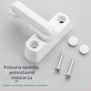 Brava za prozor s tipom T (Materijal: plast, aluminijska legura; Marka: Friendly; Stil: moderni minimalist)