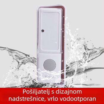 Bežični zvučnik za vrata CAR-200 s MP3 zvonom, DC 6V, za unutarnju upotrebu